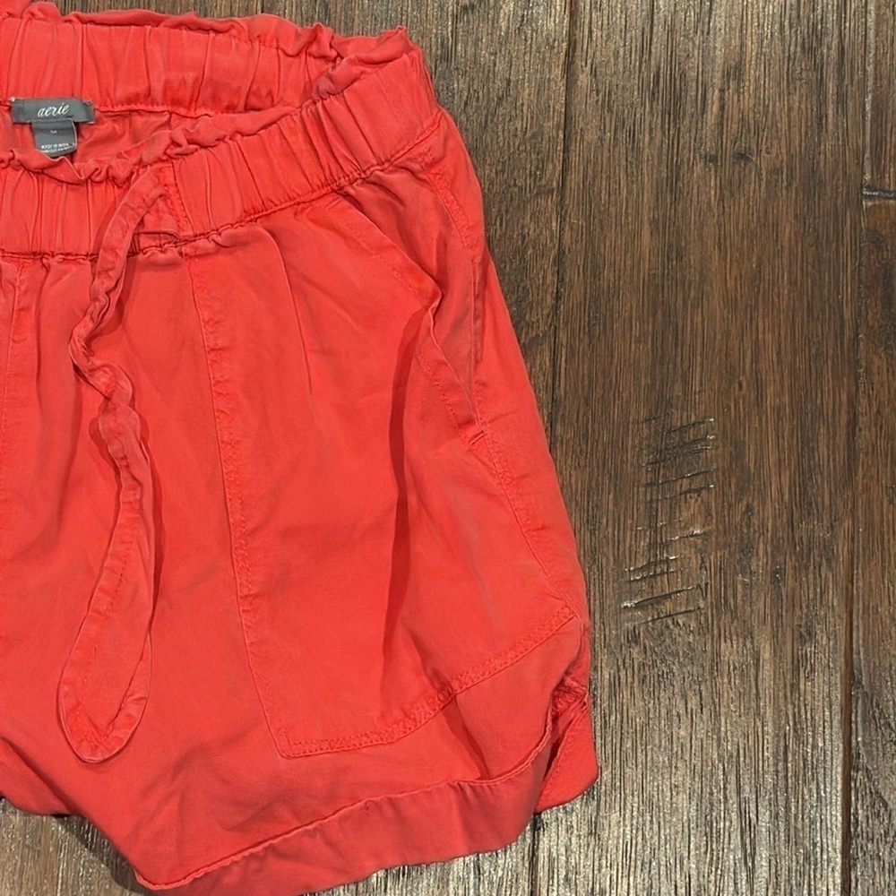 CM🩷 Size Medium - Aerie High Waist Red Ruffle Shorts - Picture 4 of 8